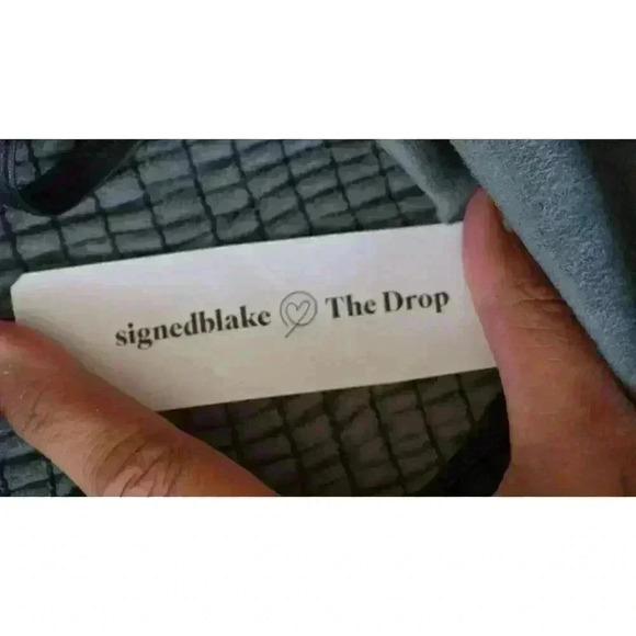 NWT The Drop Women's Black Faux Leather Bow Front Top by Signed Blake, Size S - Picture 6 of 16